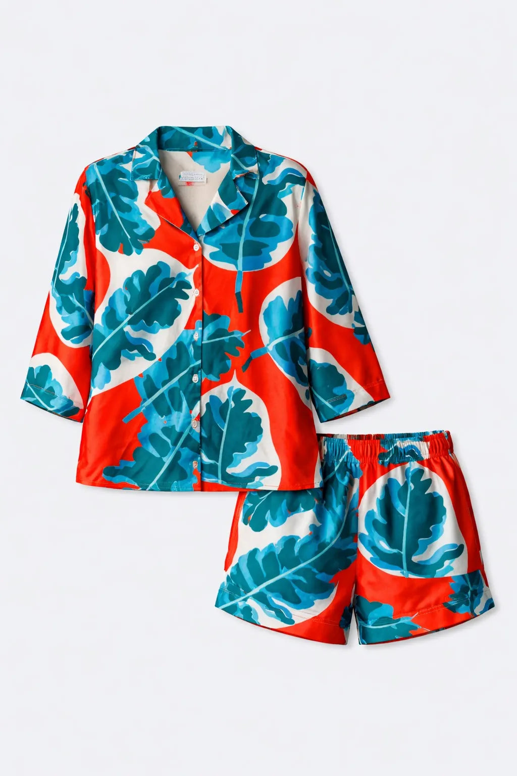 SET HOLYDAY TROPICAL SHORT MANGA 3/4